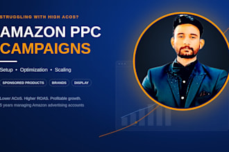 run amazon ads campaign and manage amazon PPC campaign