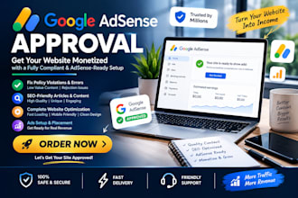 get google adsense approval and fix website adsense issues