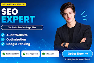 do technical SEO website audit on page GEO fix google search console errors