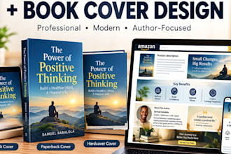 amazon at content and book cover design