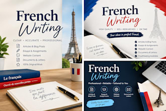 teach you to write french