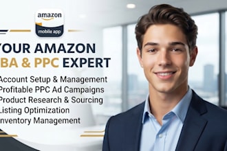amazon fba account manager, setup your amazon fba store and amazon ppc expert