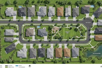create site plan, plot plans, plat map, property maps and subdivision layouts