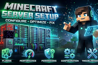 setup configure and optimize your minecraft server