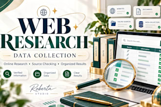 do web research and data collection