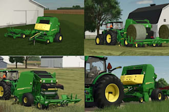 create fs25 heavy equipment, construction, and agricultural machinery mod