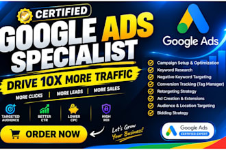 be your google ads PPC campaign advertising marketing expert