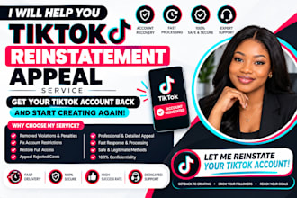 fix tiktok suspension, tiktok shop violaton, and do tiktok reinstatement