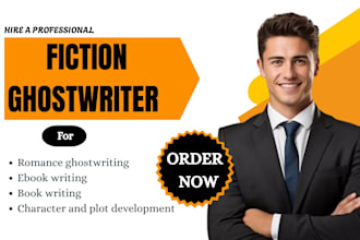 ghostwrite fiction book, do romance ghostwriting, ebook ghostwriter