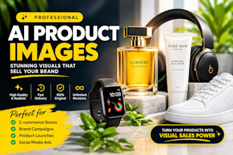 create professional ai product images for your brand