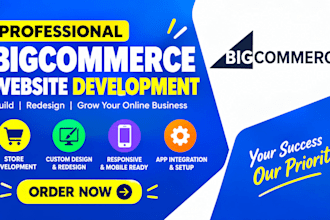 develop bigcommerce ecommerce website development bigcommerce store redesign