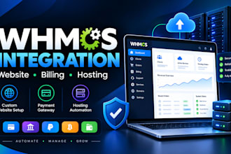 integrate whcms with your website, payment gateway and hosting