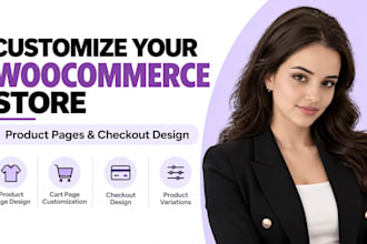 customize your woocommerce product pages and checkout