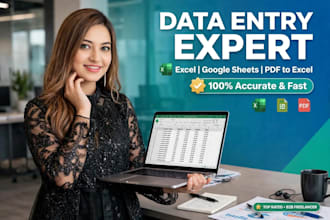 do data entry excel typing copy paste pdf to word fast