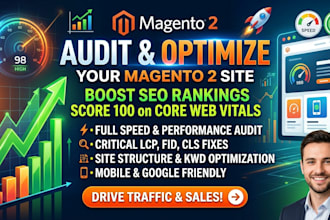 audit optimize your magento 2 site for seo and set up core web vitals