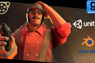 edit, convert, create high quality sfm model, sfm animation for game and stories