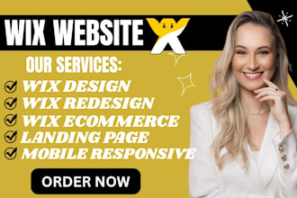 wix website redesign, wix website design, wix website, wix