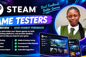 test play review steam mobile desktop game on stream steam game play feedback