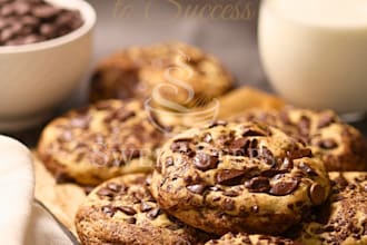 bake your dessert recipe and create professional photos