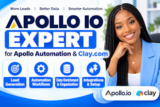 be your apollo io expert for apollo automation and clay com