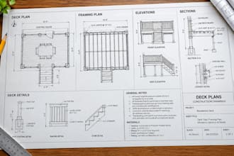 create deck permits plans for california and florida approval