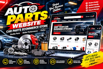 auto parts website car parts ecommerce store