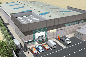 design 3d warehouse and factory layouts