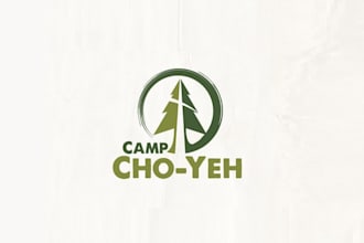 design a fun and creative summer camp logo for your brand
