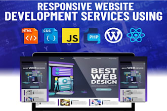 build a modern responsive business website