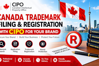 file and register your canada trademark with cipo for your brand protection