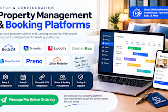 setup beds24 smoobu lodgify ownerrez supercontrol preno little hotelier website