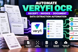 build veryfi ocr receipt invoice and document data extraction automation