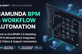 engineer enterprise camunda bpm workflows and API automation