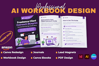 design ai workbook canva workbook redesign course workbook and lead magnets