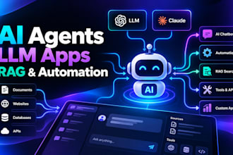 build ai agents, llm apps, rag systems and ai automation