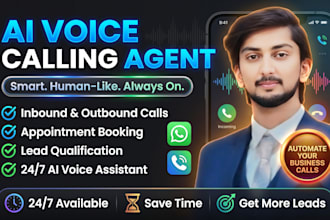 build ai voice agent for appointment booking and lead calls