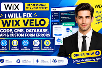 fix wix velo code cms database API and custom form errors