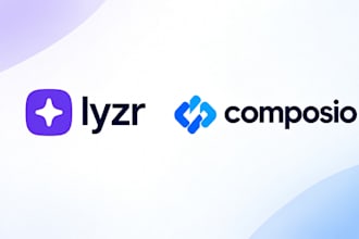 build custom ai agents with lyzr and composio integrations