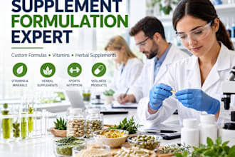 be your dietary supplement formulation expert