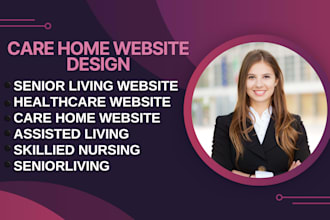 design group home senior care, ccrcs, skilled nursing, supportive living website