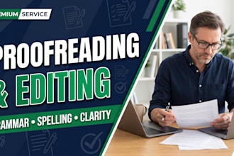 proofread and edit your ebook, article, blog, manuscript, or document