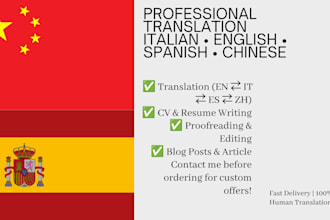 help you to translate, write and resume you text