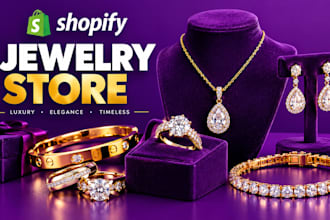 jewelry shopify store handmade bracelets engagement rings dropshipping store