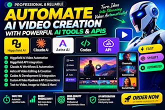 automate higgsfield claude ai video astra ai video editing higgfield api codex