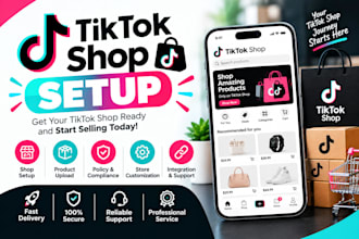 setup tiktok shop, approve tiktok shop category and fix tik tok shop violation