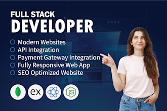 do website development as full stack developer