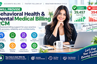 provide behavioral health and dental medical billing rcm services