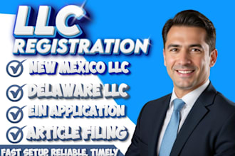 registers your delaware llc new mexico llc and ein