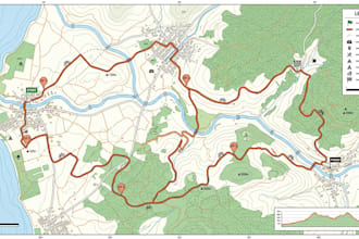 design cycling  route maps, bike trail maps and custom travel maps
