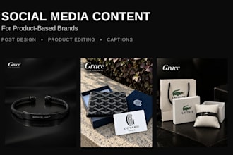 create product social media posts